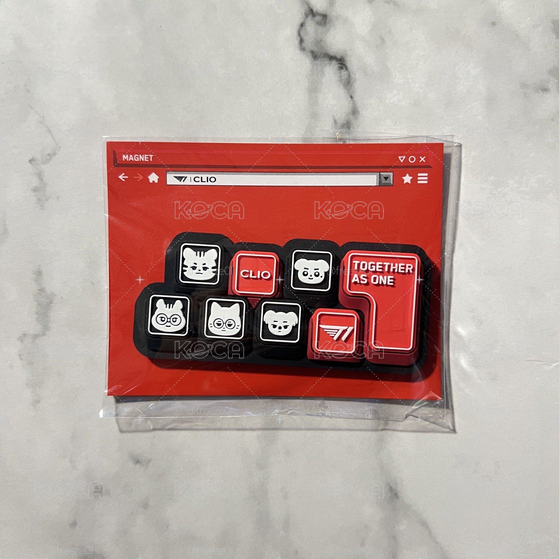 現貨 T1 X ABLY 鍵帽吊飾
