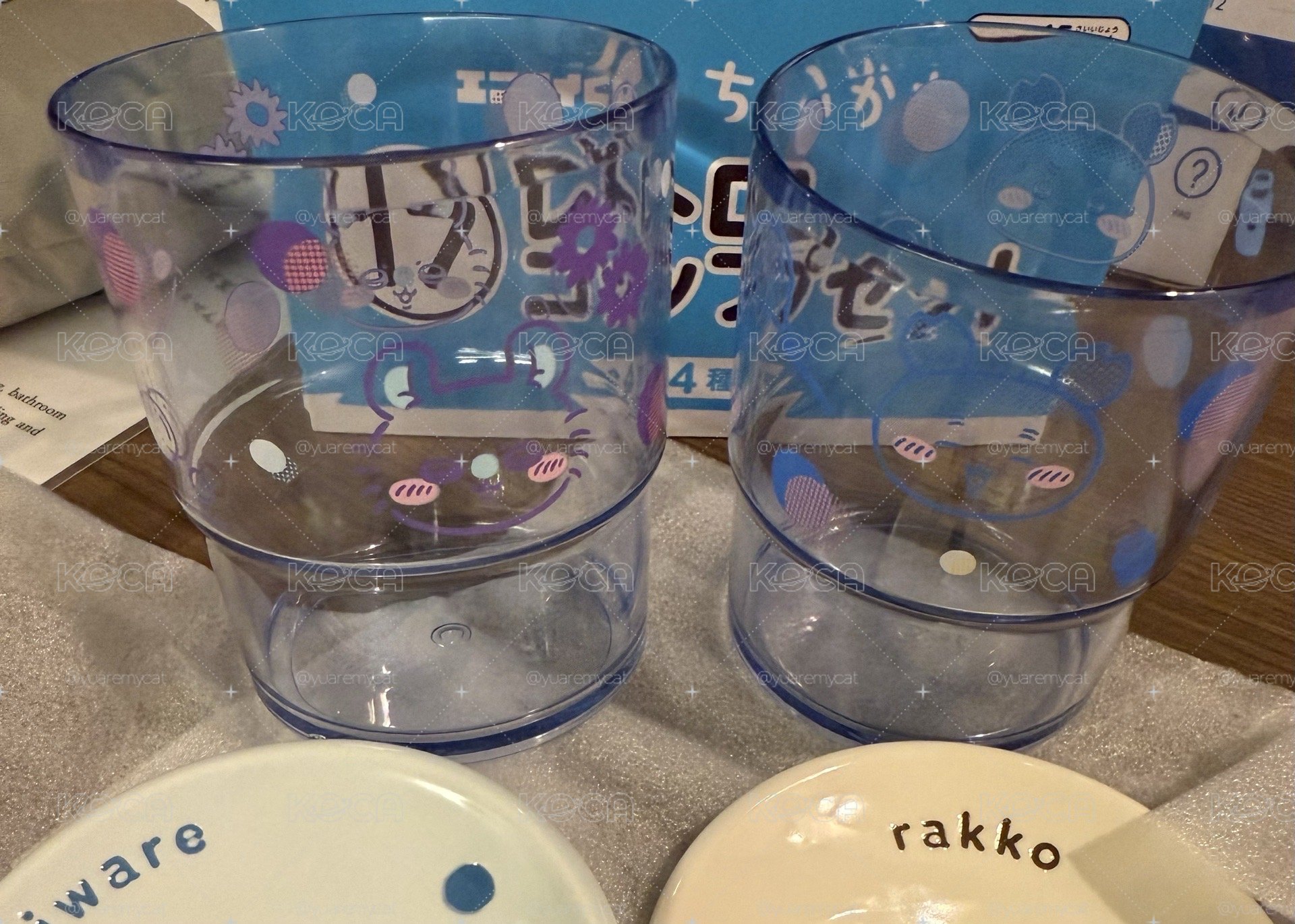 夏日一番賞杯子組小桃&古本（無原盒）