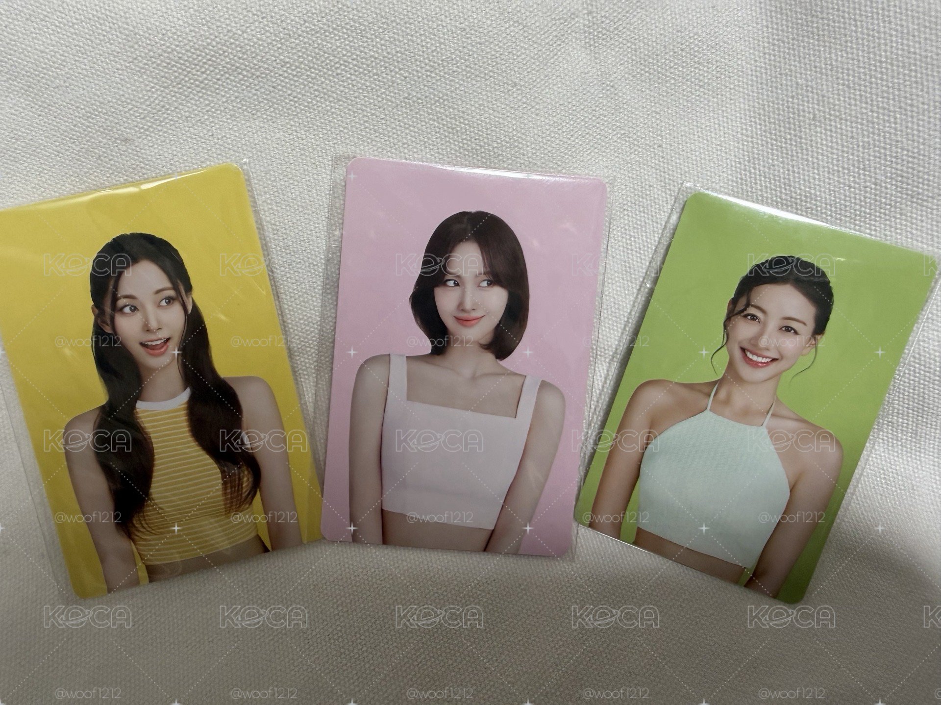 TWICE 康普茶 三張一起