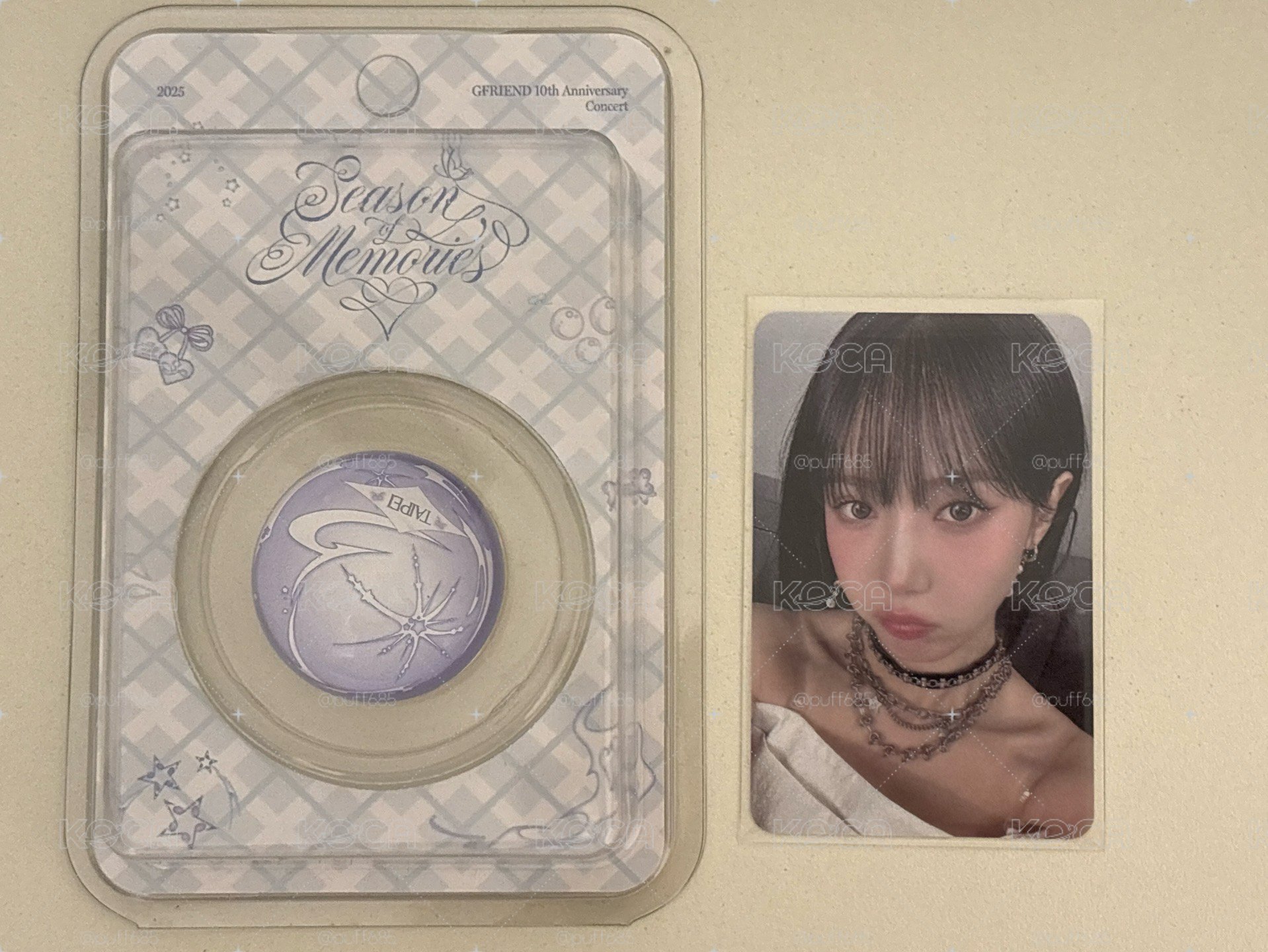 Sinb 十週年打歌卡+手機支架