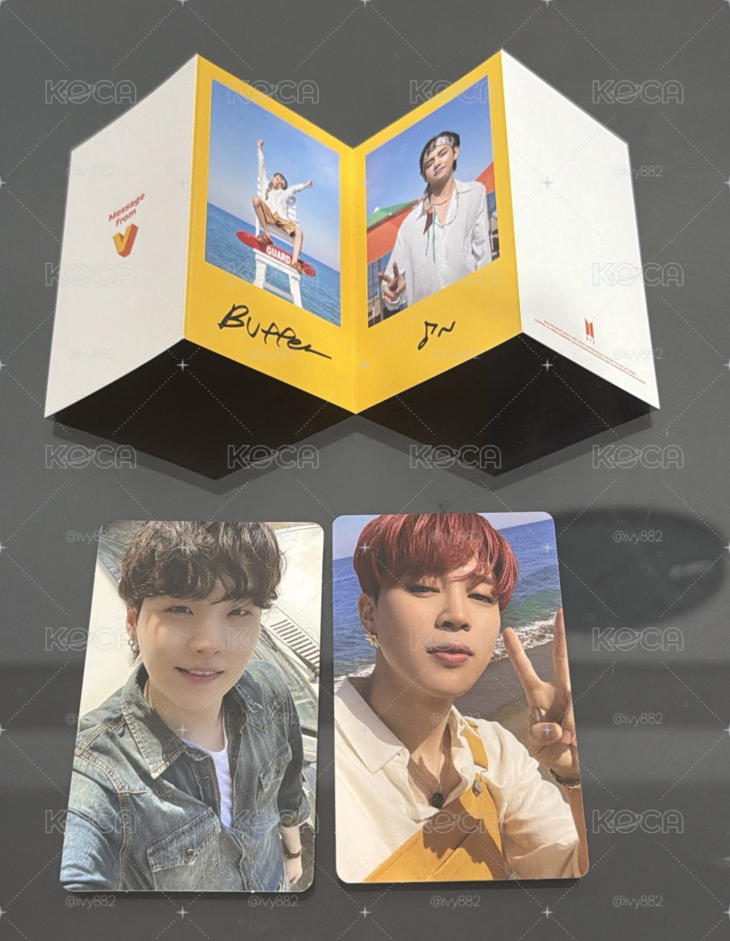 bts butter 小卡