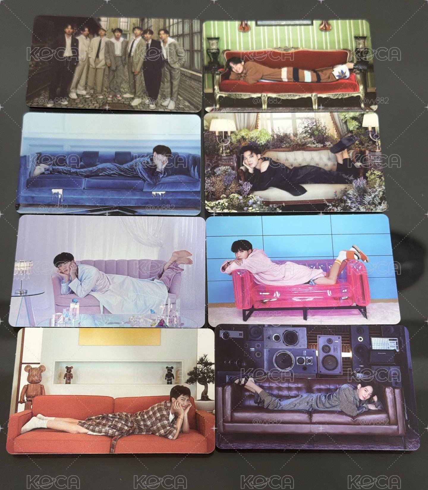 bts BE 小卡