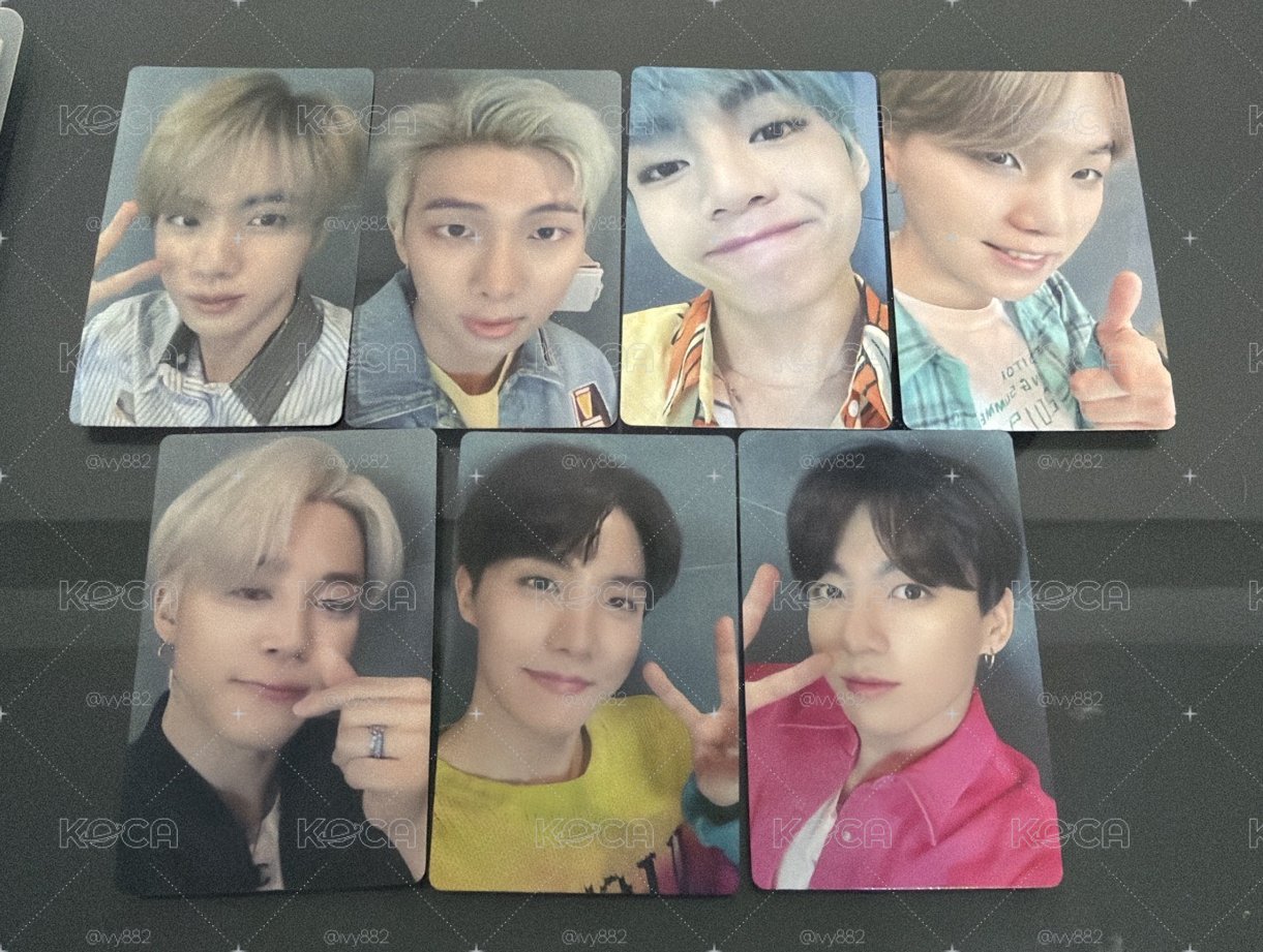 bts light日專小卡