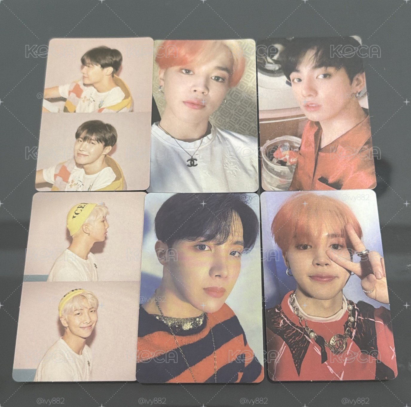 bts map of the soul 小卡