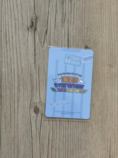 SKZOO 全球快閃店 線下 滿額卡 