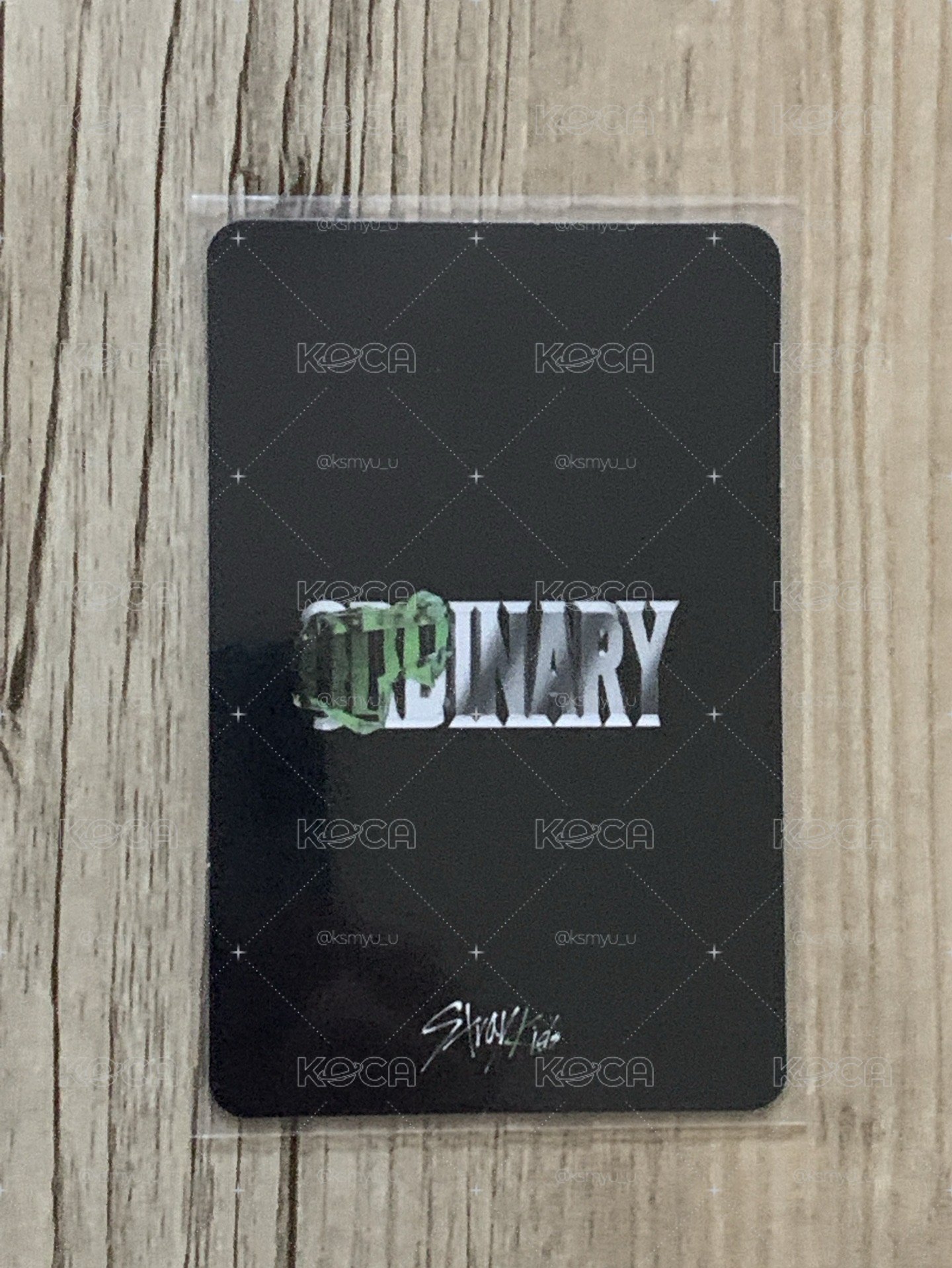 ODDINARY interpark 特典卡 
