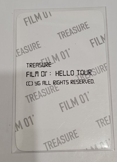 TREASURE HELLO TOUR YOON JAEHYUK 🦁