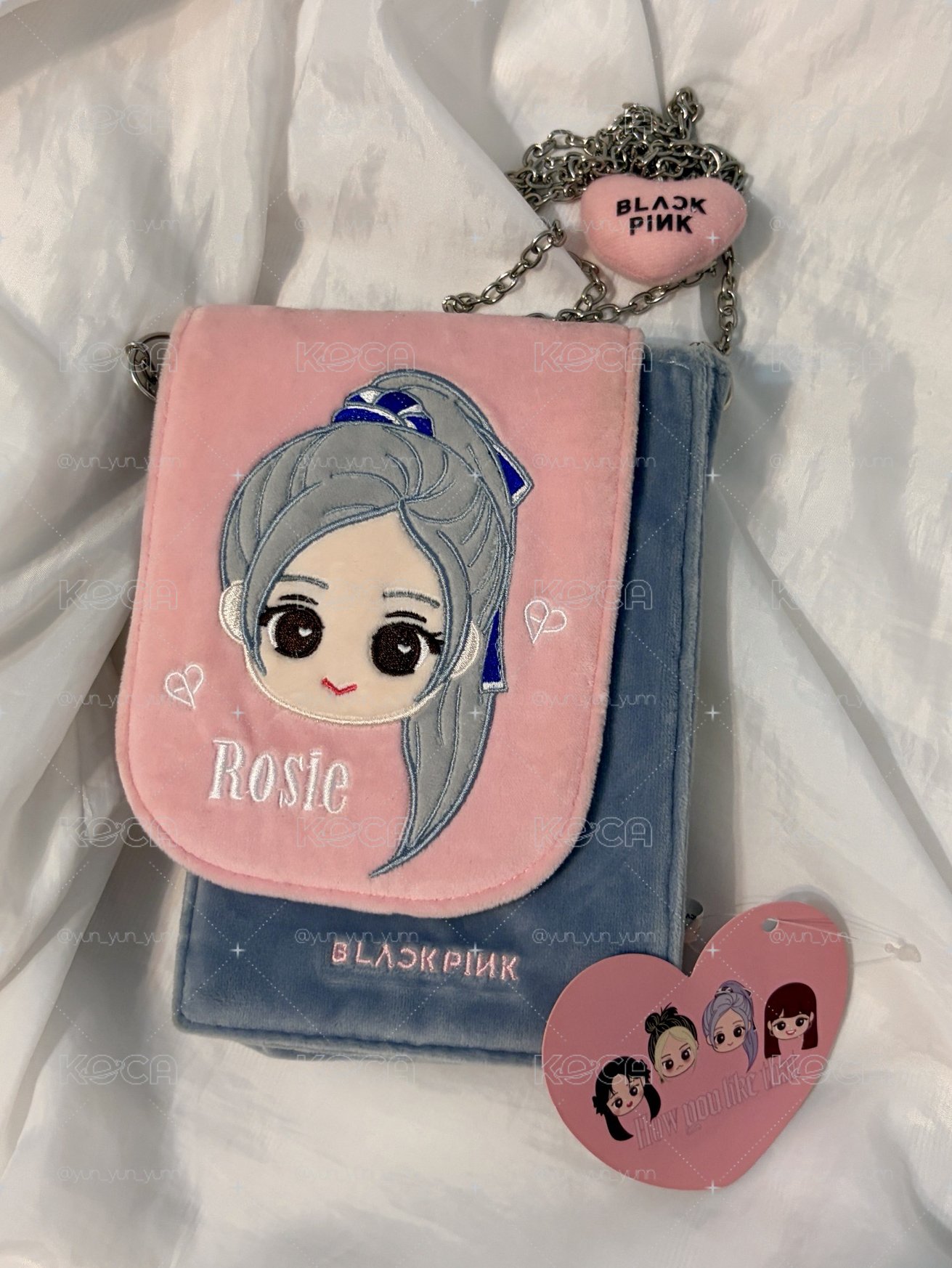 BLACKPINK 4週年 手機袋 肉 秀 rosé jisoo