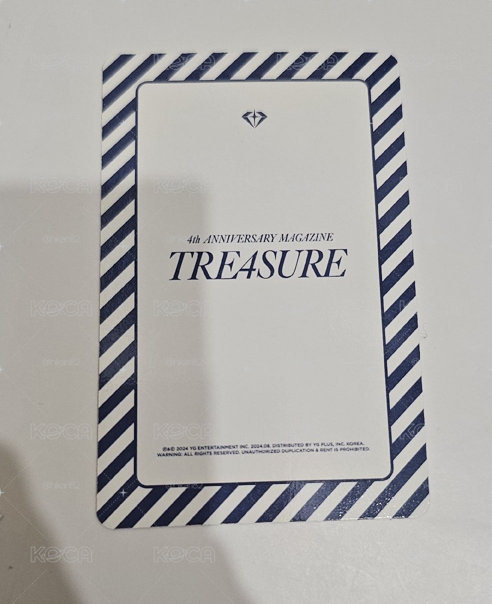 TREASURE 4th ANNIVERSARY MAGAZINE YOON JAEHYUK 🦁