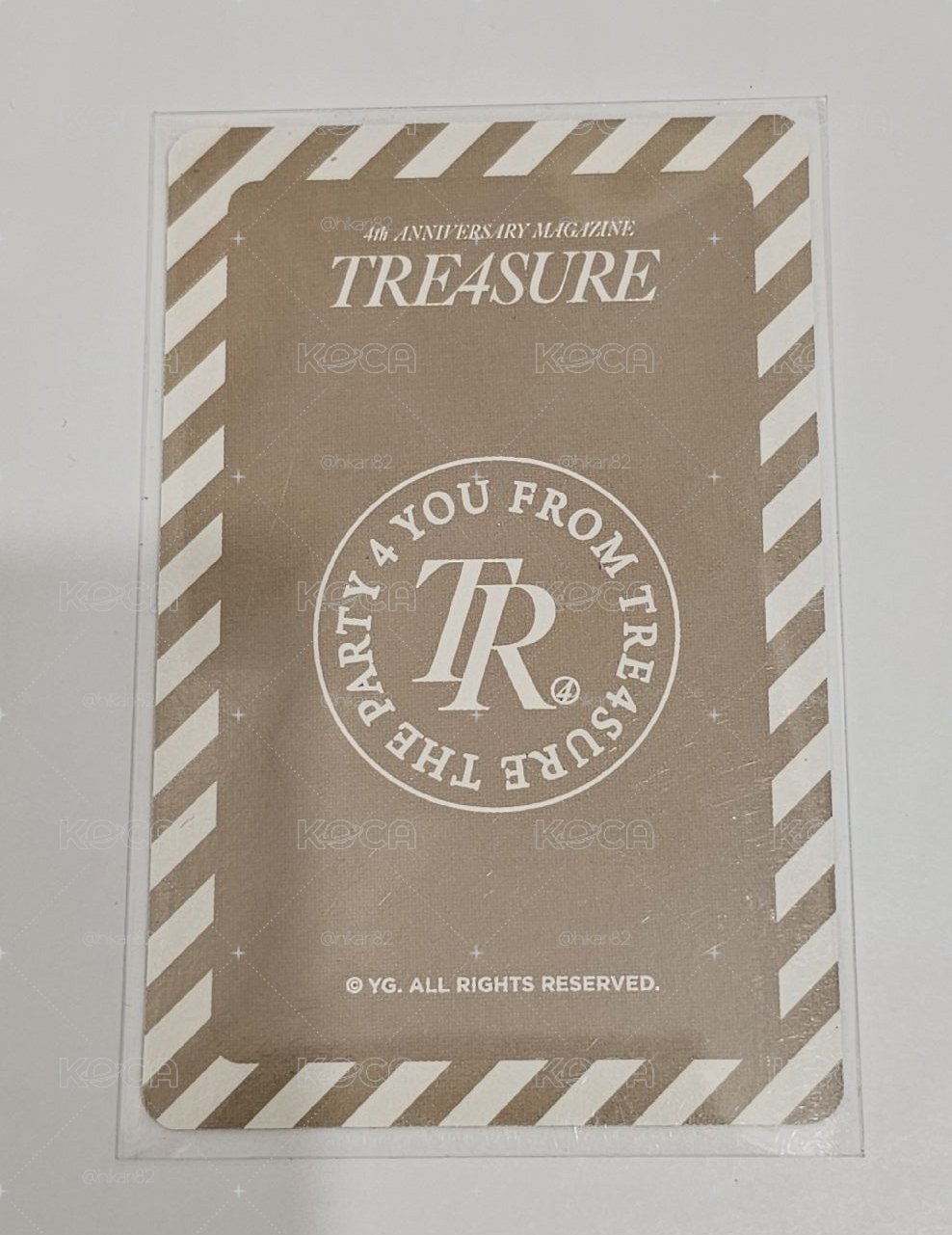 TREASURE 4th ANNIVERSARY MAGAZINE YOON JAEHYUK 🦁