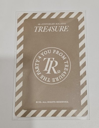 TREASURE 4th ANNIVERSARY MAGAZINE YOON JAEHYUK 🦁