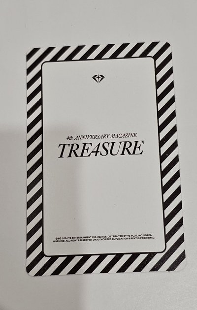 TREASURE 4th ANNIVERSARY MAGAZINE YOON JAEHYUK 🦁