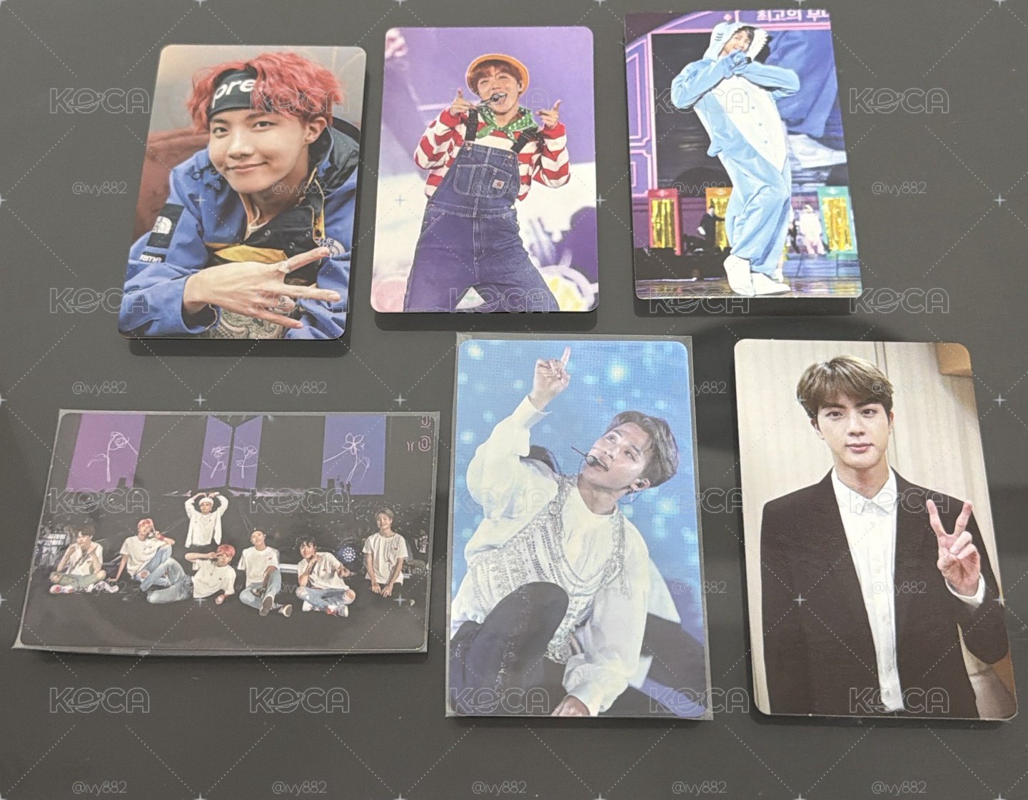 bts 周邊小卡