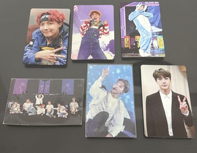 bts 周邊小卡