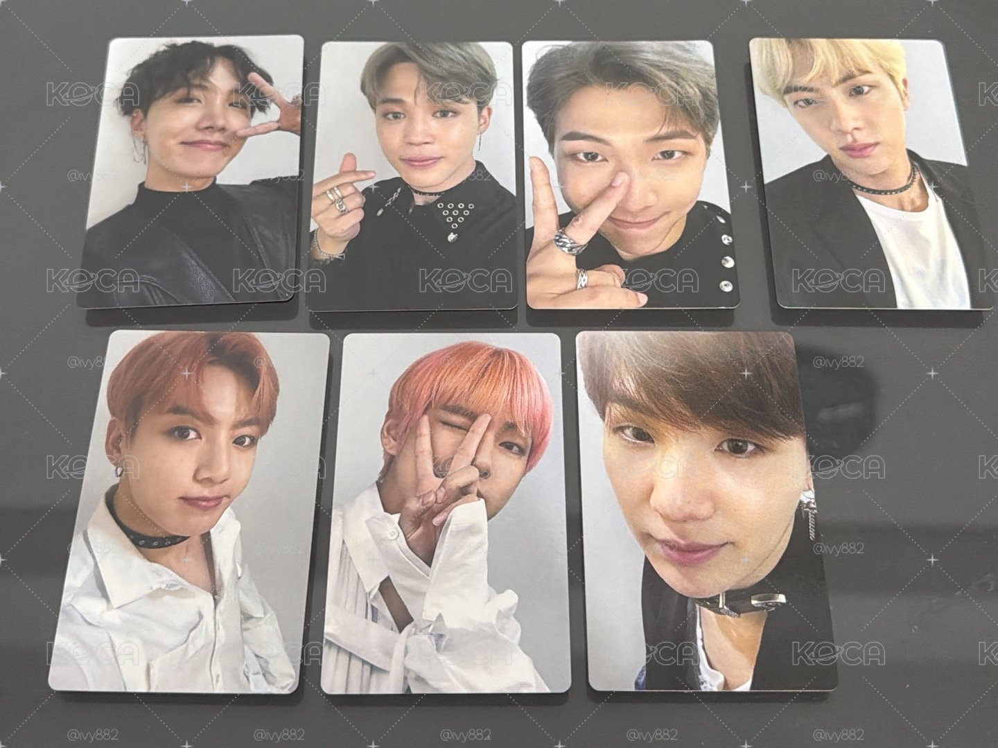 bts fake love小卡