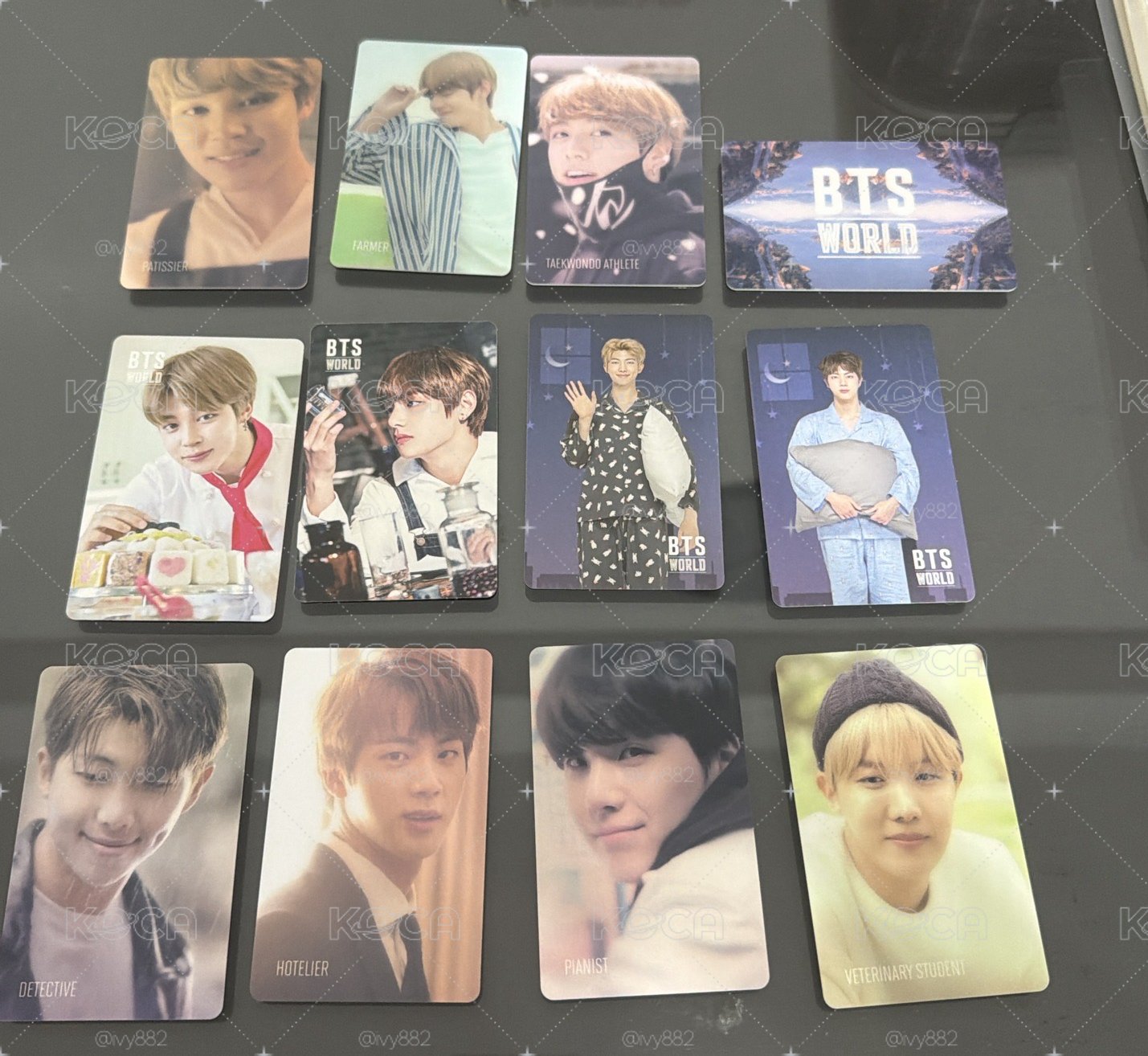 bts world小卡