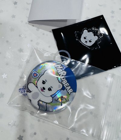 🐻❄️ Hellmate 隨機吊飾 +日巡Harubear徽章組