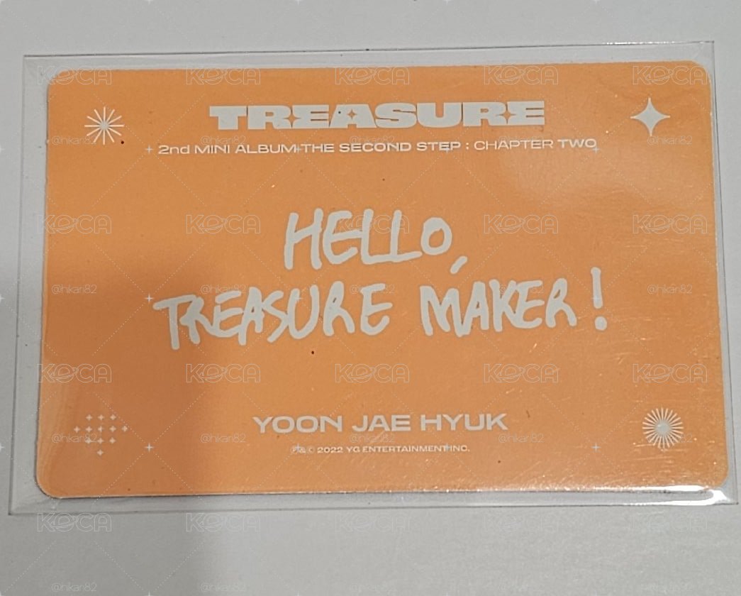 TREASURE THE SECOND STEP:CHAPTER TWO YOON JAEHYUK 🦁
