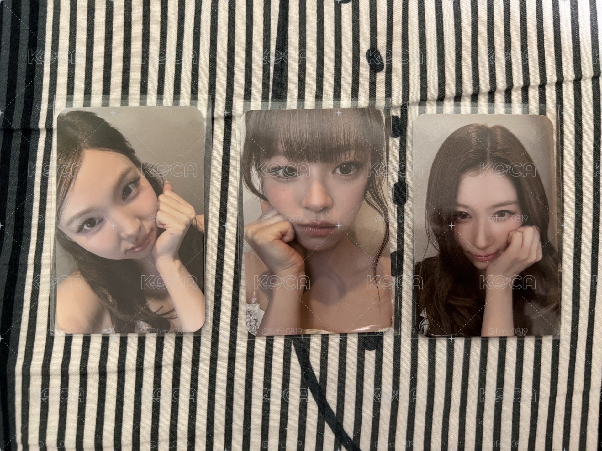 TWICE 快閃店滿額卡三張不拆
