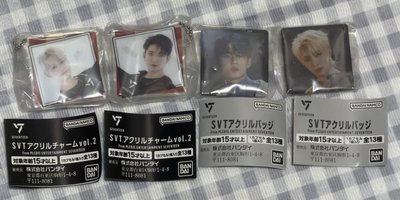 SEVENTEEN 萬代扭蛋 知秀 俊輝 珉奎 燦 