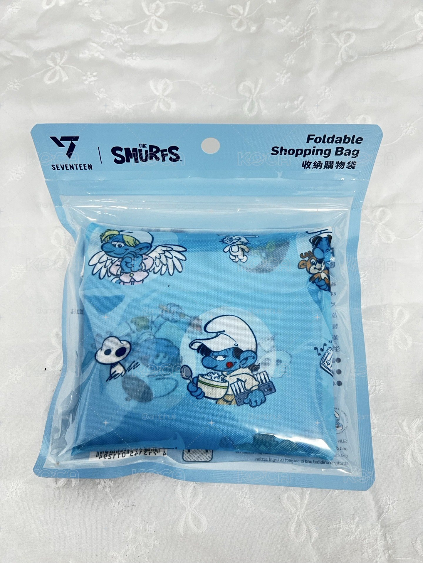 SEVENTEEN 藍色小精靈購物袋
