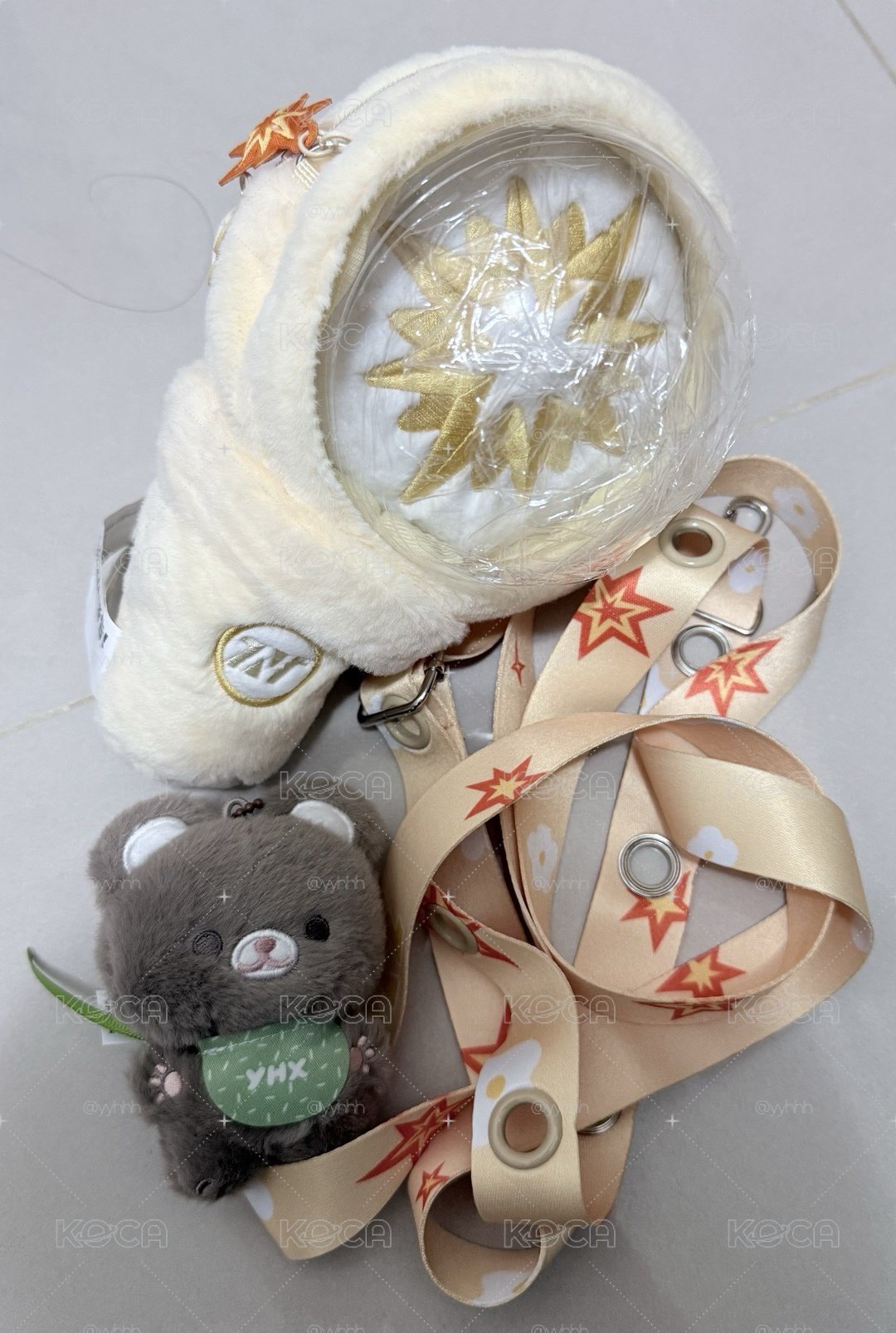 娃包+嚴浩翔好朋熊珠鏈版