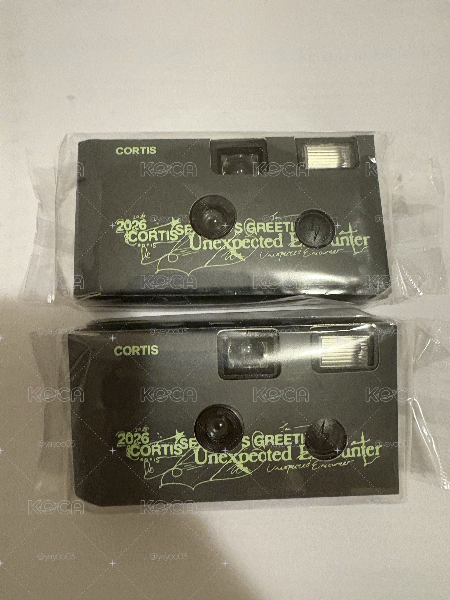 CORTIS 快閃店底片相機