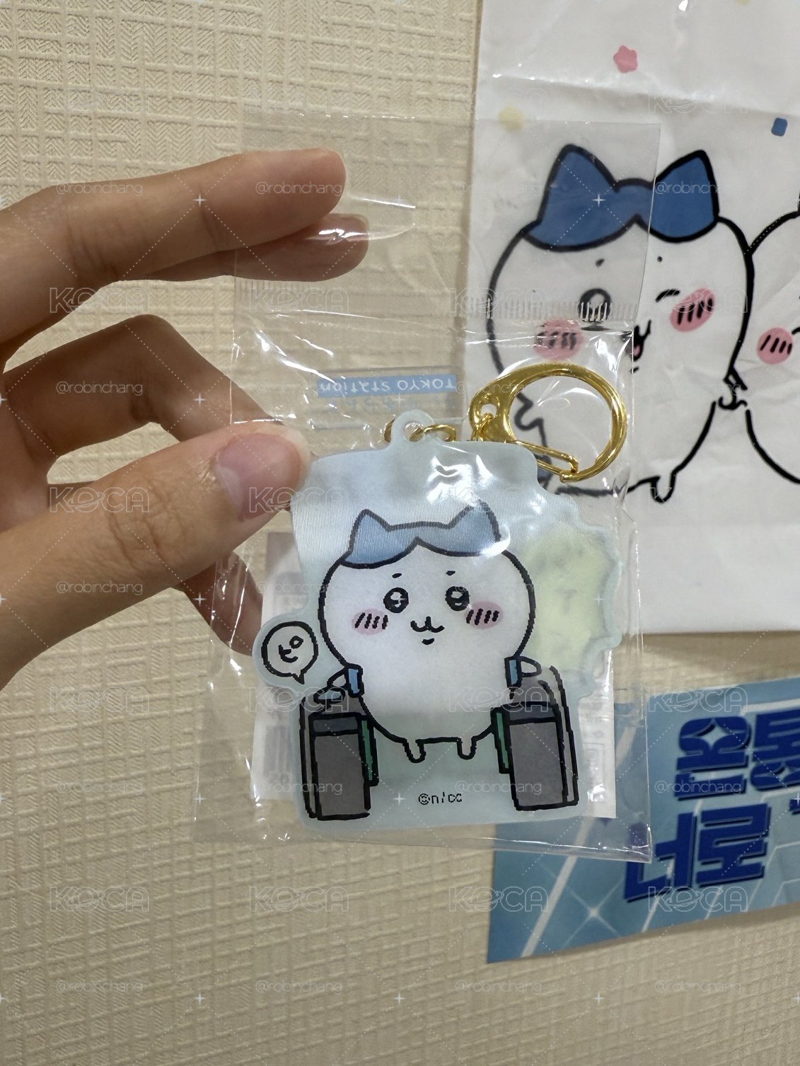 東京限定 小八餘額不足 鑰匙圈