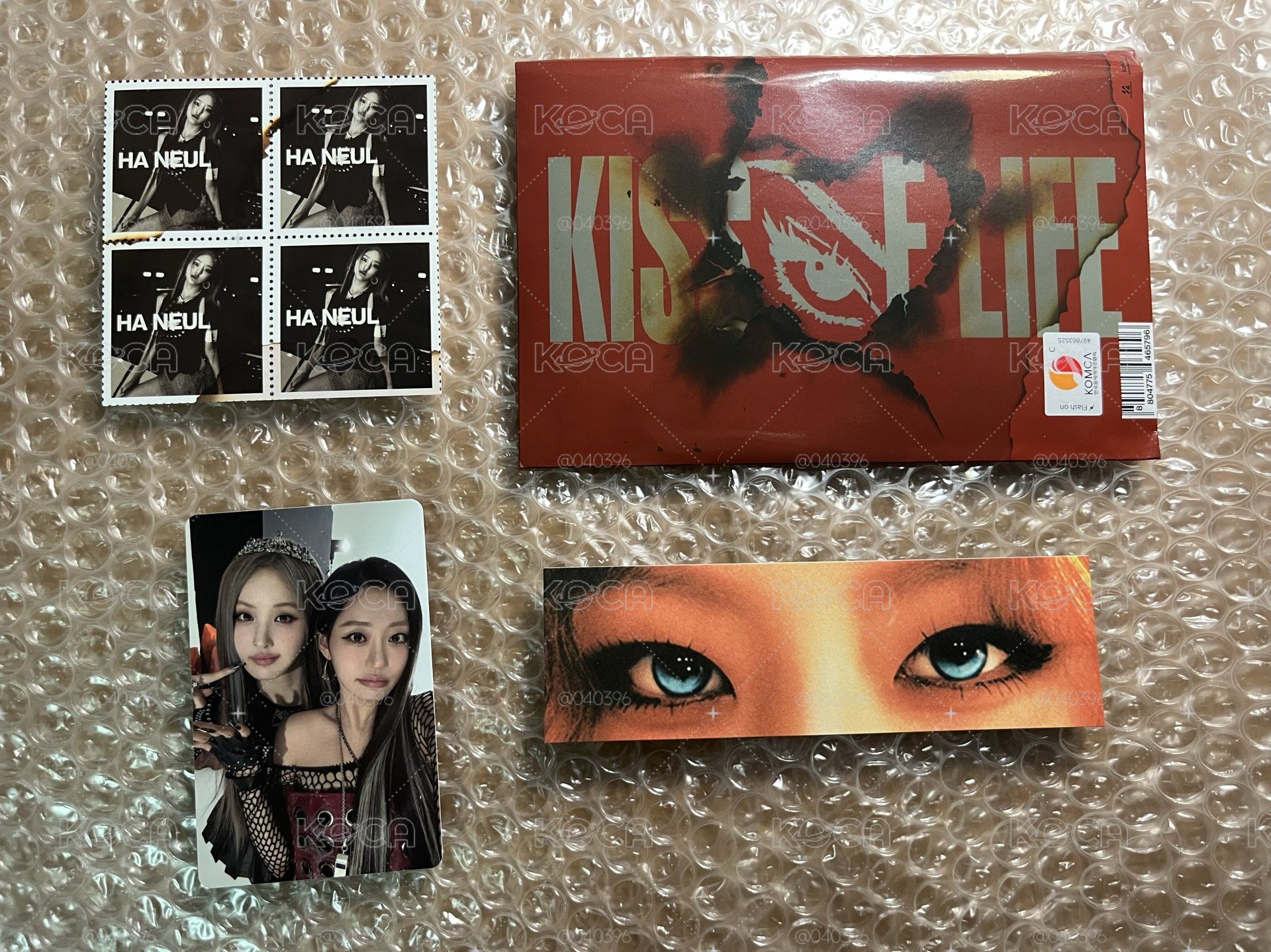 who is she 專輯（who ver.）「非完整」拆專