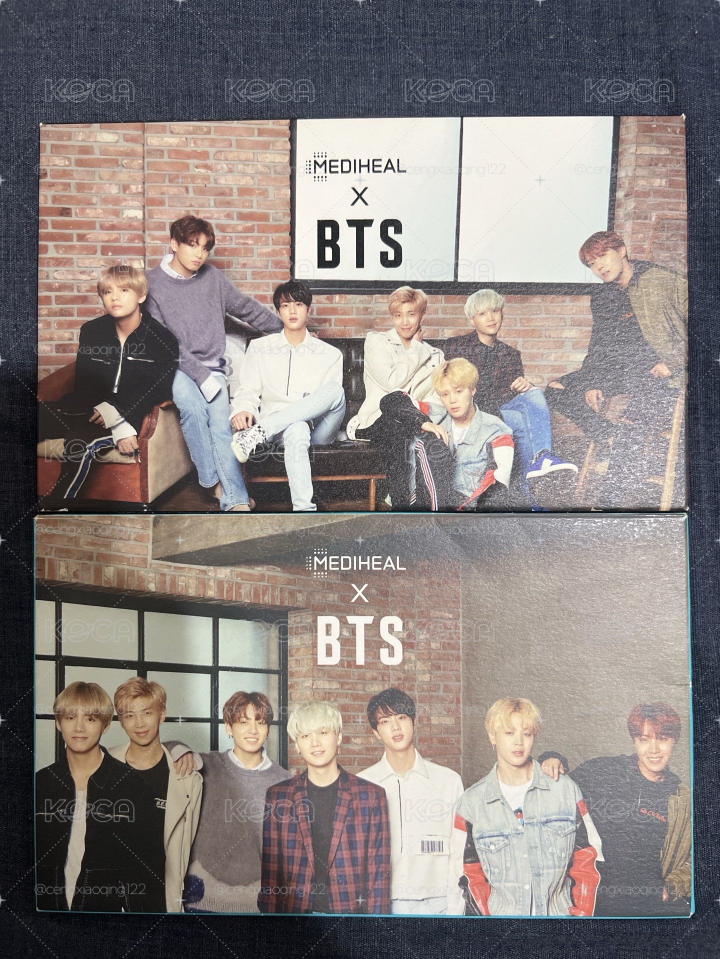 BTS 大卡名信片區