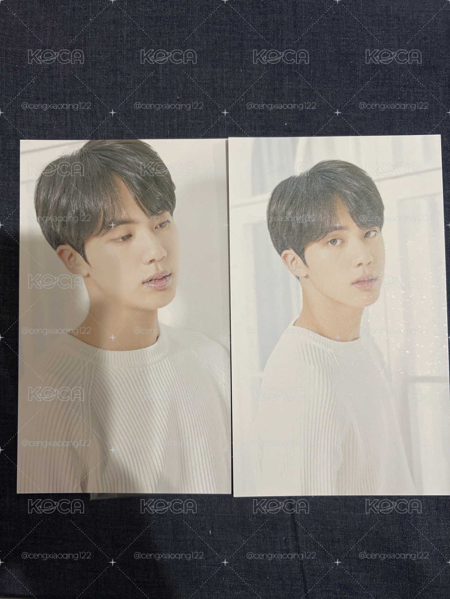BTS 大卡名信片區