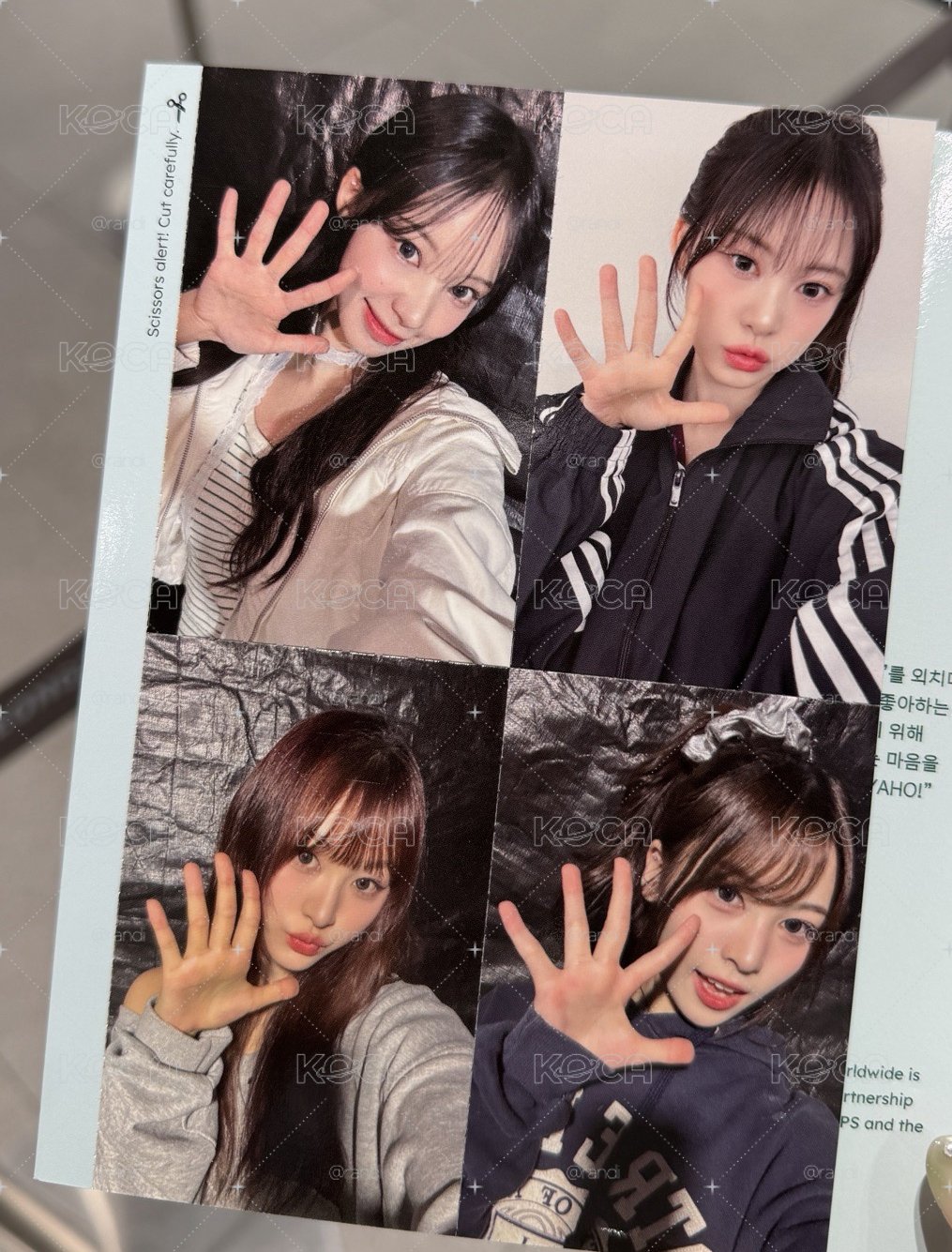 yaho blip雜誌&小卡8張