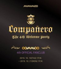 MAMAMOO 4TH FANCLUB：Compañero