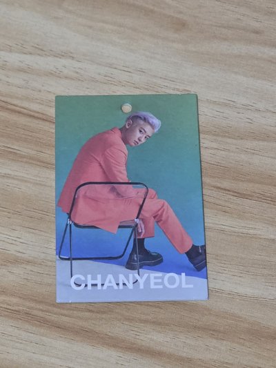 燦烈 EXO-SC What a Life 專輯卡 吊牌