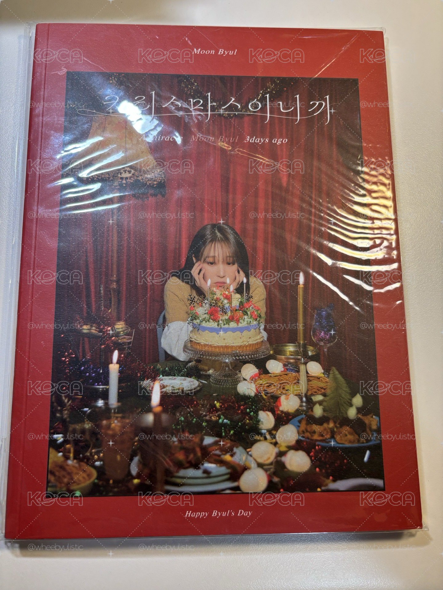玟星 聖誕寫真 兩本一組
