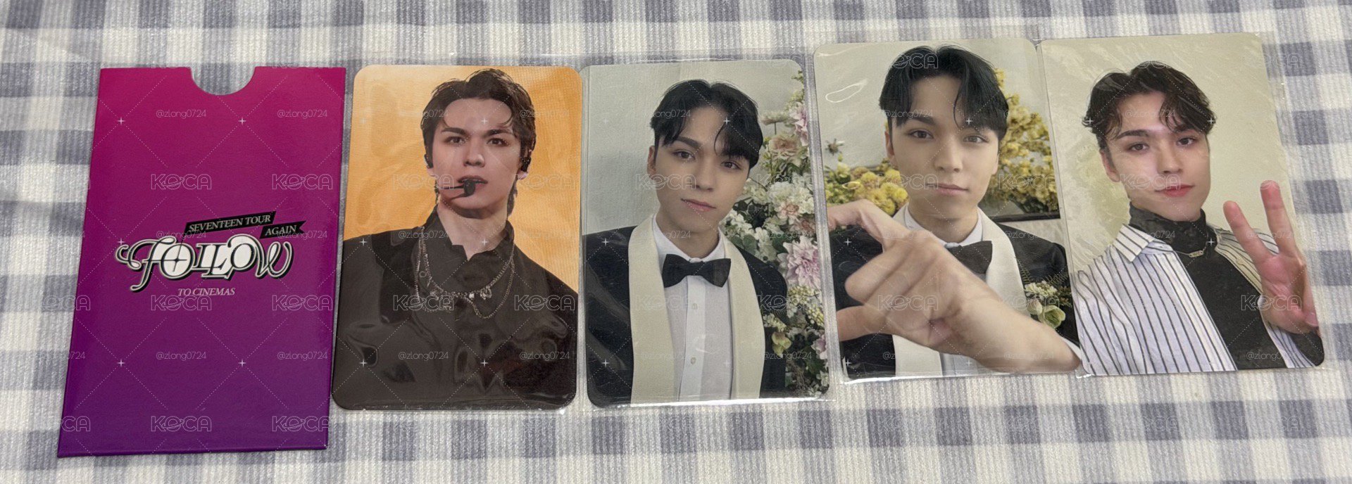 SEVENTEEN VERNON 歷年小卡