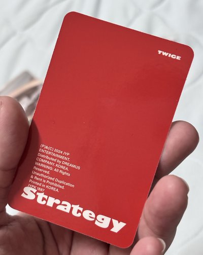 Sana target 美版特典卡
