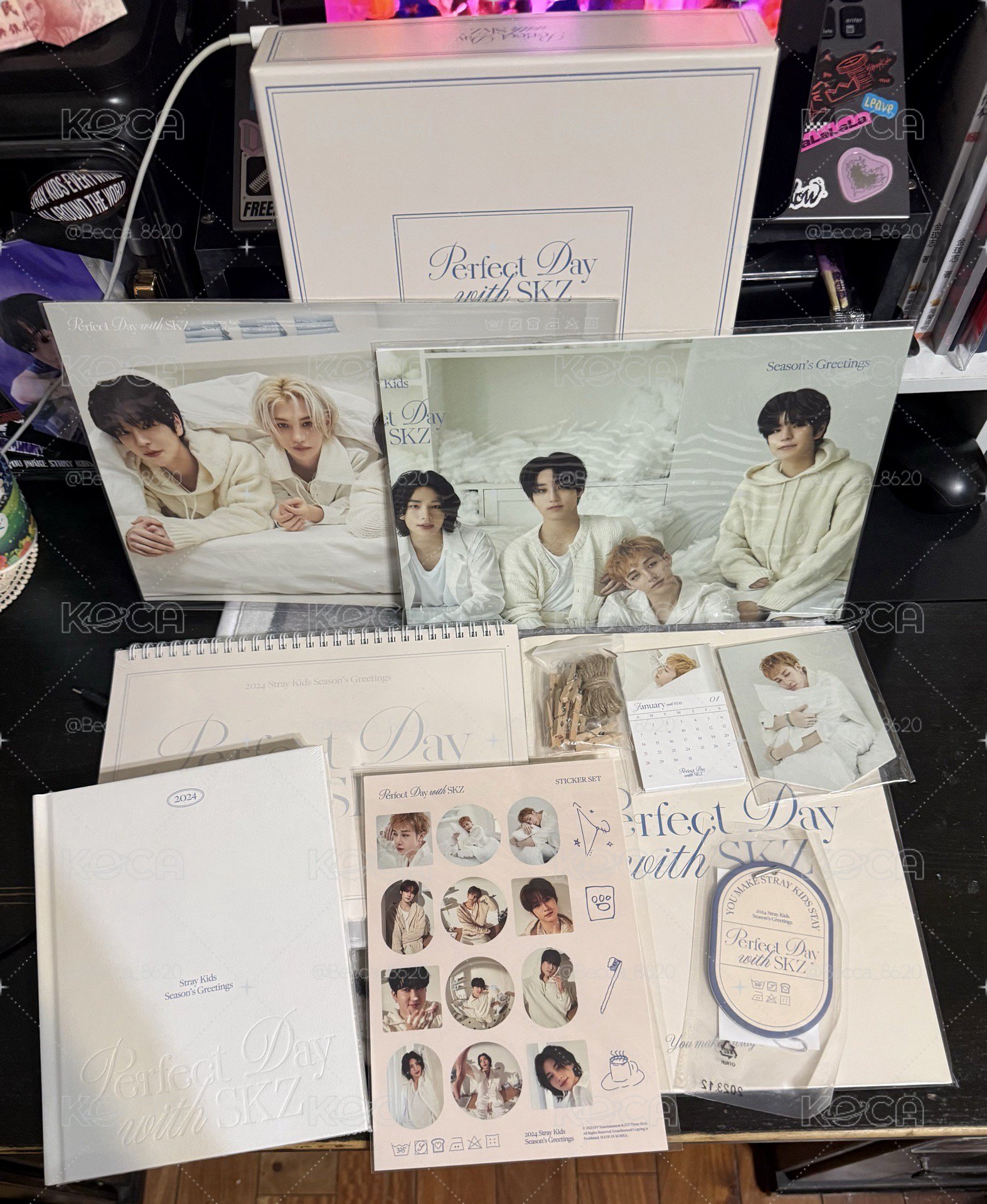 SKZ2024 年曆 配置如圖二！