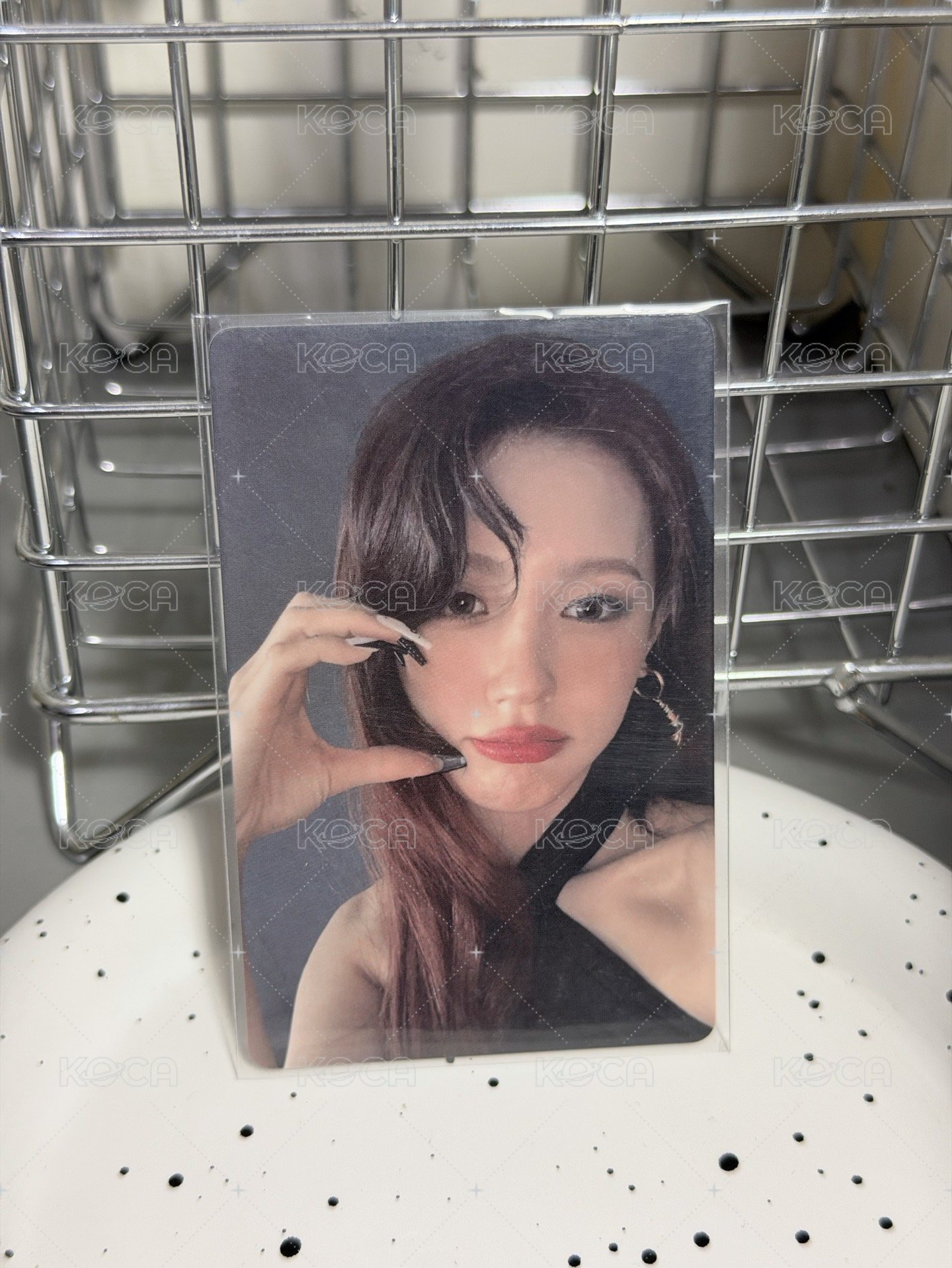 臉頰比心