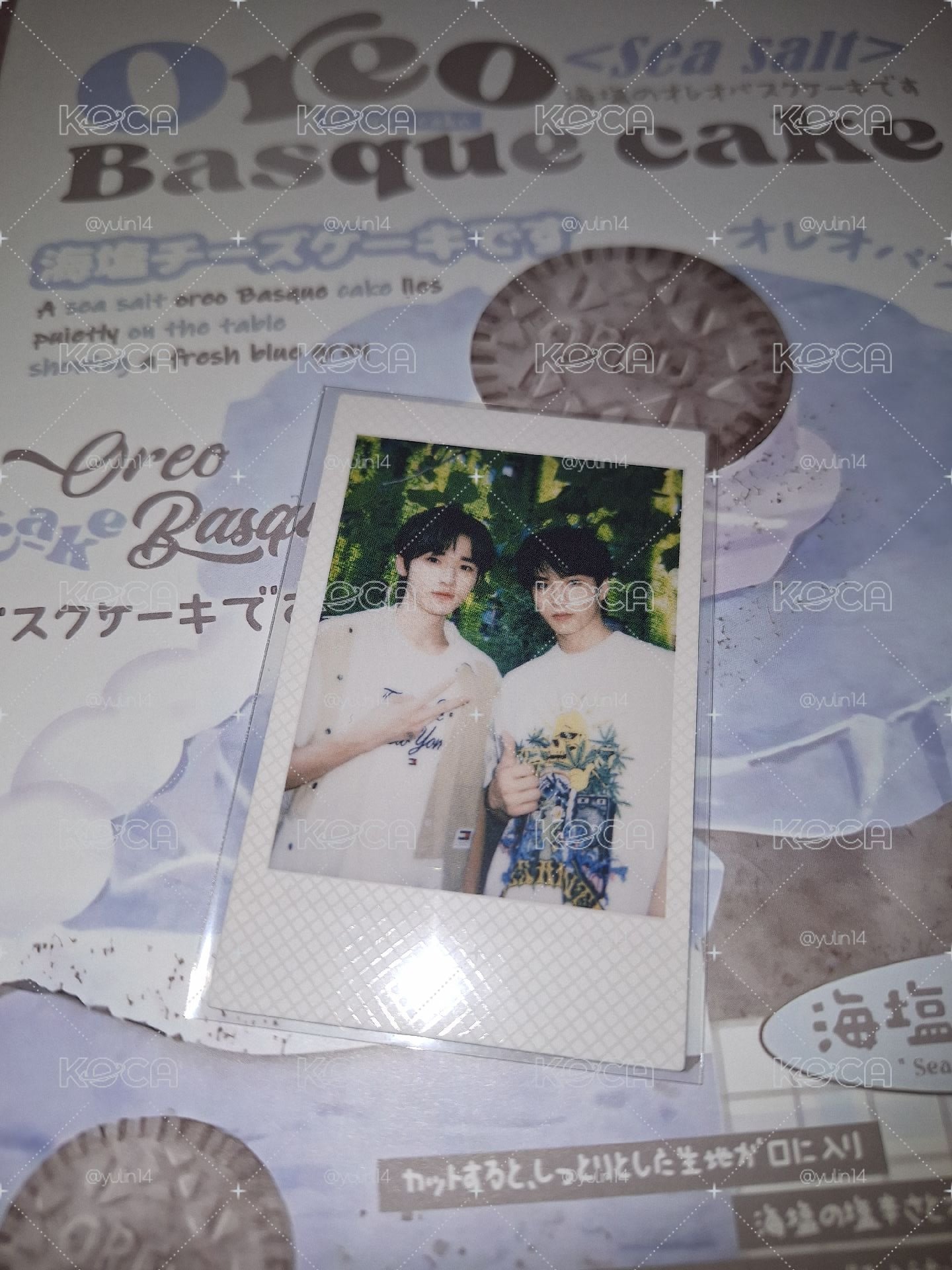 時代少年團 劉曜文＆宋亞軒雙人拍立得