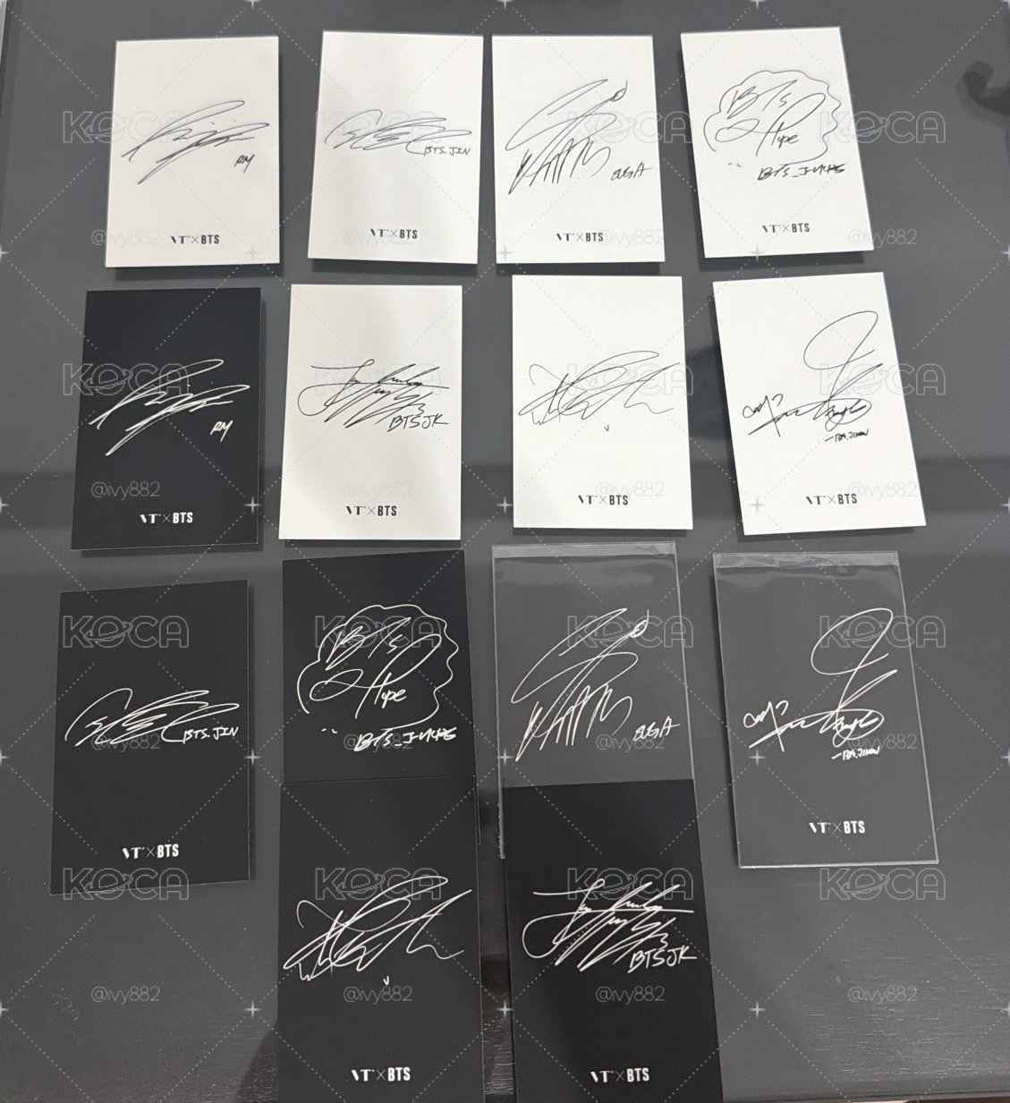 VTxBTS 小卡