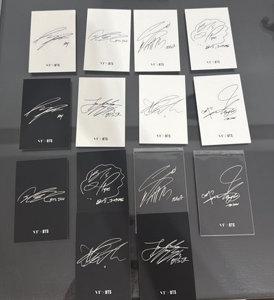 VTxBTS 小卡