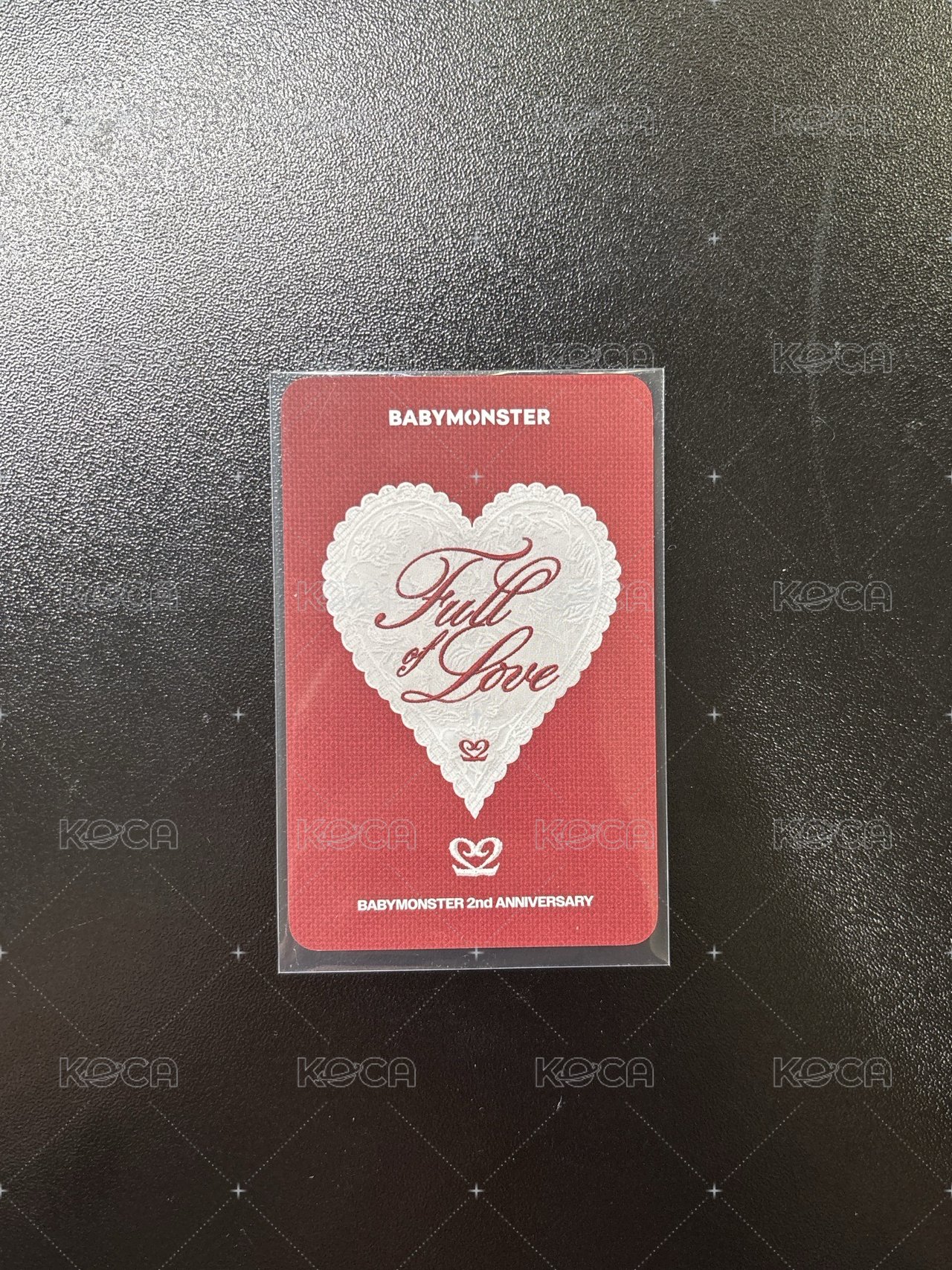二週年回憶紀念寫真 yg線下 會員 任務卡 