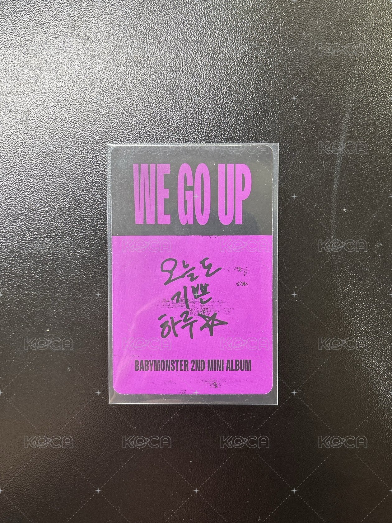 WE GO UP 專輯卡 POSTCARD ver.