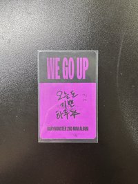 WE GO UP 專輯卡 POSTCARD ver.