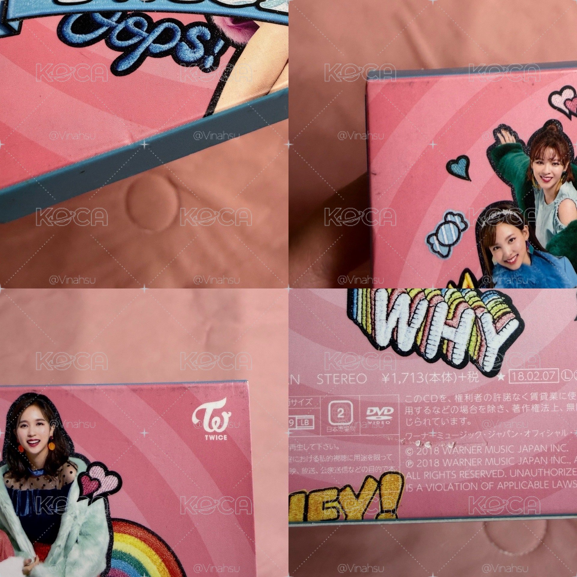 TWICE｜日專 CANDY POP兩版+子瑜卡