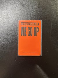 WE GO UP 專輯卡 Go ver.（卡面右側刮痕）