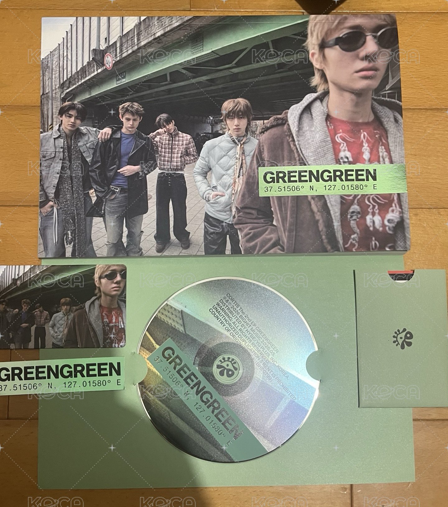 迷二綠版空專（寫真書、CD、磁鐵、貼紙）