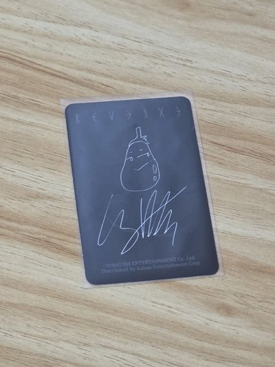 藝興 EXO Reverxe 專輯卡