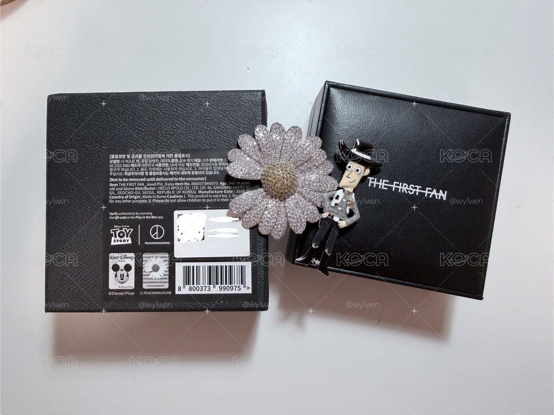 Casetify x Peaceminusone TOYSTORY聯名徽章